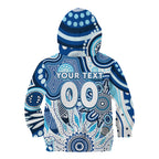 Personalised Kangaroos NAIDOC Week 2024 Kid Hoodie Aussie Aboriginal Art