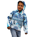 Personalised Kangaroos NAIDOC Week 2024 Kid Hoodie Aussie Aboriginal Art