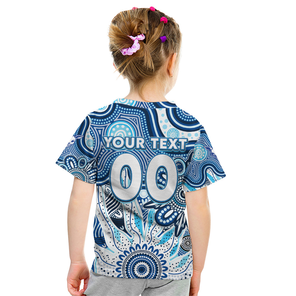 Personalised Kangaroos NAIDOC Week 2024 Kid T Shirt Aussie Aboriginal Art