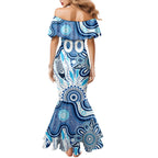 Personalised Kangaroos NAIDOC Week 2024 Mermaid Dress Aussie Aboriginal Art
