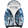 Personalised Kangaroos NAIDOC Week 2024 Sherpa Hoodie Aussie Aboriginal Art