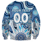 Personalised Kangaroos NAIDOC Week 2024 Sweatshirt Aussie Aboriginal Art