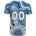 Personalised Kangaroos NAIDOC Week 2024 T Shirt Aussie Aboriginal Art