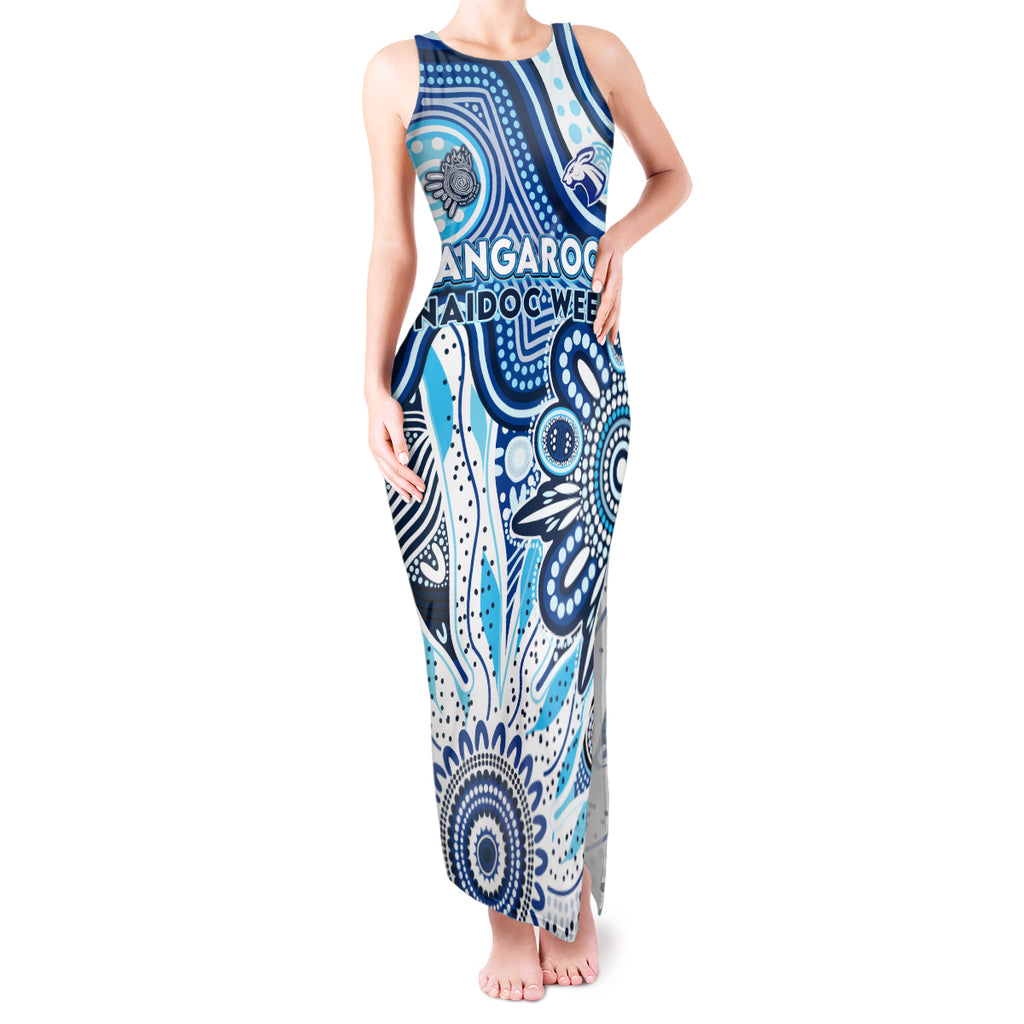Personalised Kangaroos NAIDOC Week 2024 Tank Maxi Dress Aussie Aboriginal Art