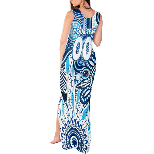 Personalised Kangaroos NAIDOC Week 2024 Tank Maxi Dress Aussie Aboriginal Art