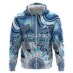 Personalised Kangaroos NAIDOC Week 2024 Zip Hoodie Aussie Aboriginal Art