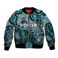 Personalised Power NAIDOC Week 2024 Bomber Jacket Aussie Aboriginal Art