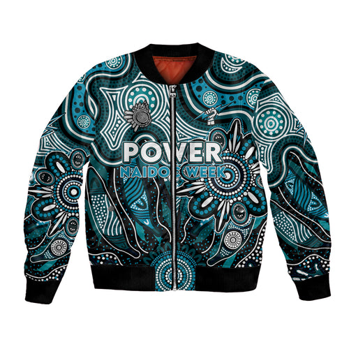 Personalised Power NAIDOC Week 2024 Bomber Jacket Aussie Aboriginal Art