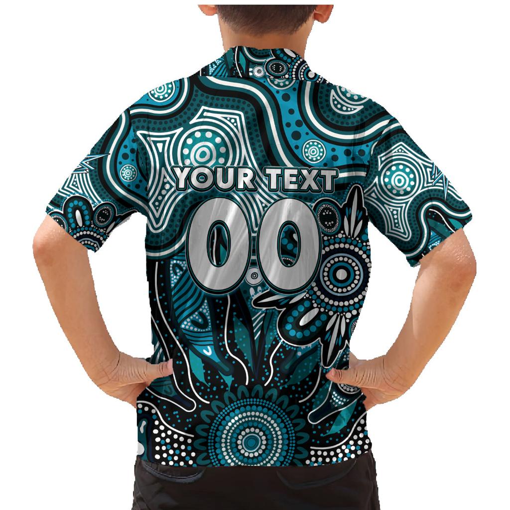 Personalised Power NAIDOC Week 2024 Family Matching Mermaid Dress and Hawaiian Shirt Aussie Aboriginal Art