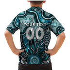 Personalised Power NAIDOC Week 2024 Family Matching Mermaid Dress and Hawaiian Shirt Aussie Aboriginal Art