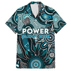 Personalised Power NAIDOC Week 2024 Family Matching Short Sleeve Bodycon Dress and Hawaiian Shirt Aussie Aboriginal Art