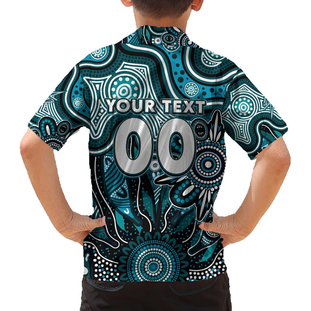 Personalised Power NAIDOC Week 2024 Family Matching Summer Maxi Dress and Hawaiian Shirt Aussie Aboriginal Art