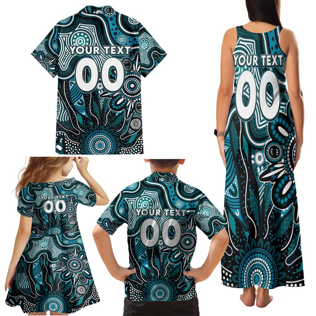 Personalised Power NAIDOC Week 2024 Family Matching Tank Maxi Dress and Hawaiian Shirt Aussie Aboriginal Art