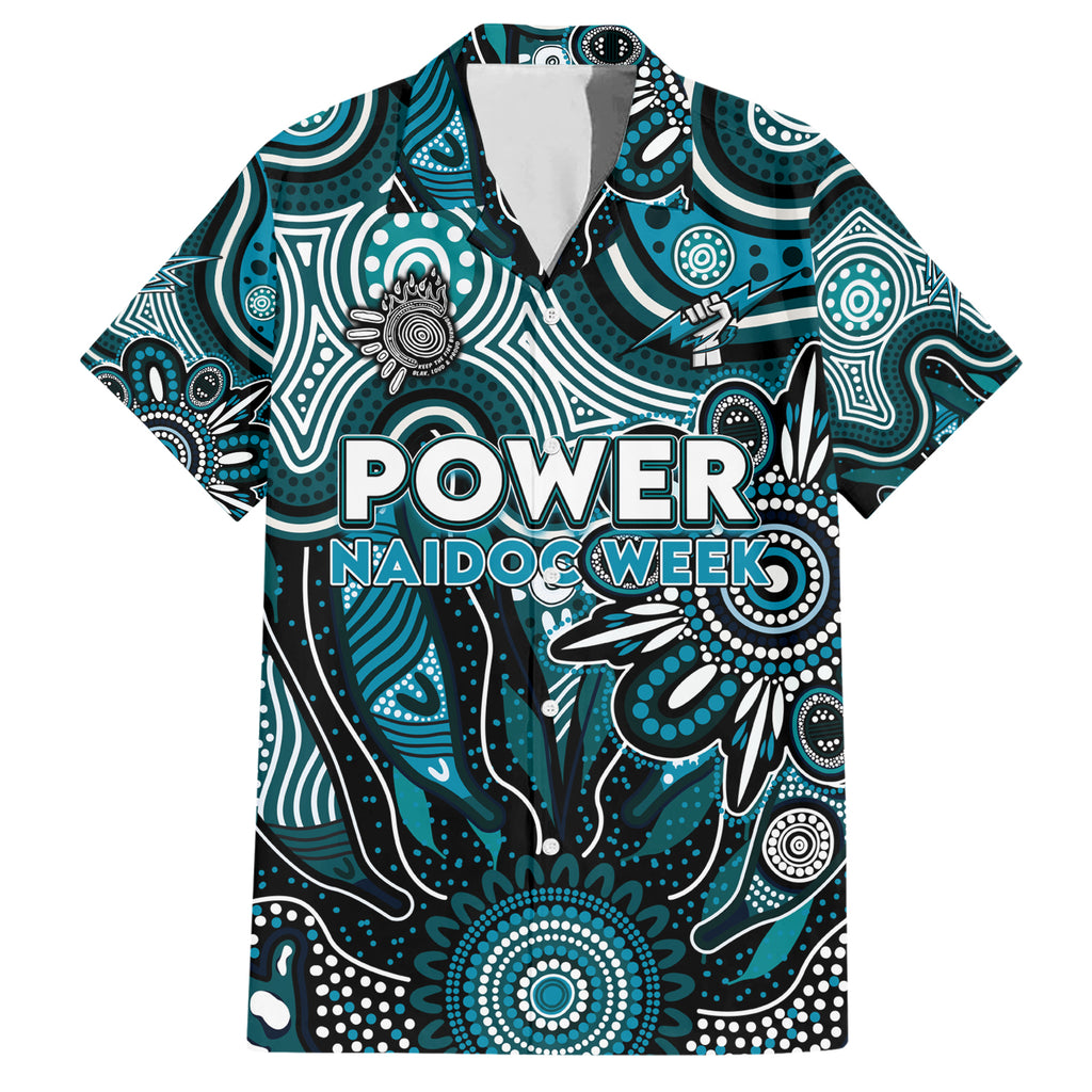 Personalised Power NAIDOC Week 2024 Hawaiian Shirt Aussie Aboriginal Art