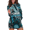 Personalised Power NAIDOC Week 2024 Hoodie Dress Aussie Aboriginal Art