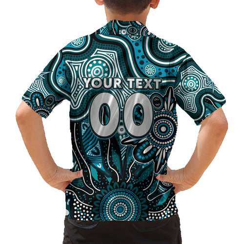 Personalised Power NAIDOC Week 2024 Kid Hawaiian Shirt Aussie Aboriginal Art