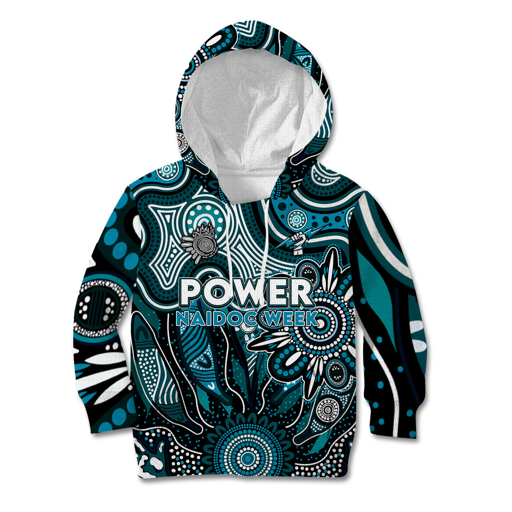 Personalised Power NAIDOC Week 2024 Kid Hoodie Aussie Aboriginal Art