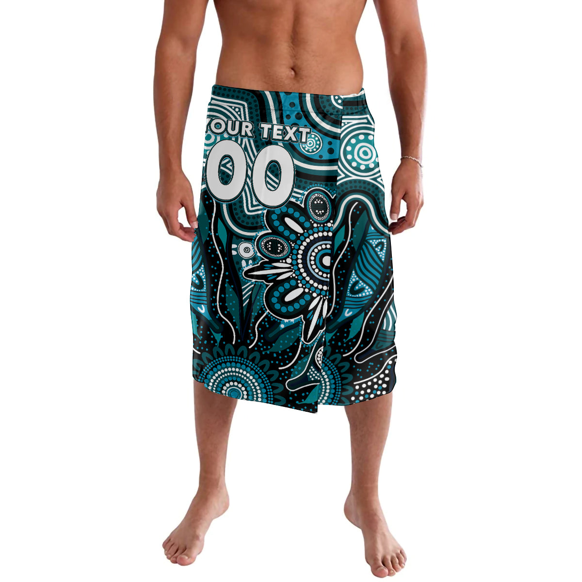 Personalised Power NAIDOC Week 2024 Lavalava Aussie Aboriginal Art