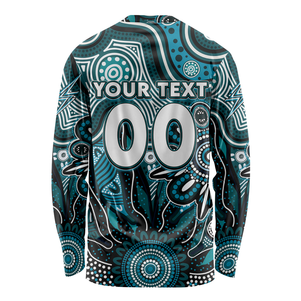 Personalised Power NAIDOC Week 2024 Long Sleeve Shirt Aussie Aboriginal Art