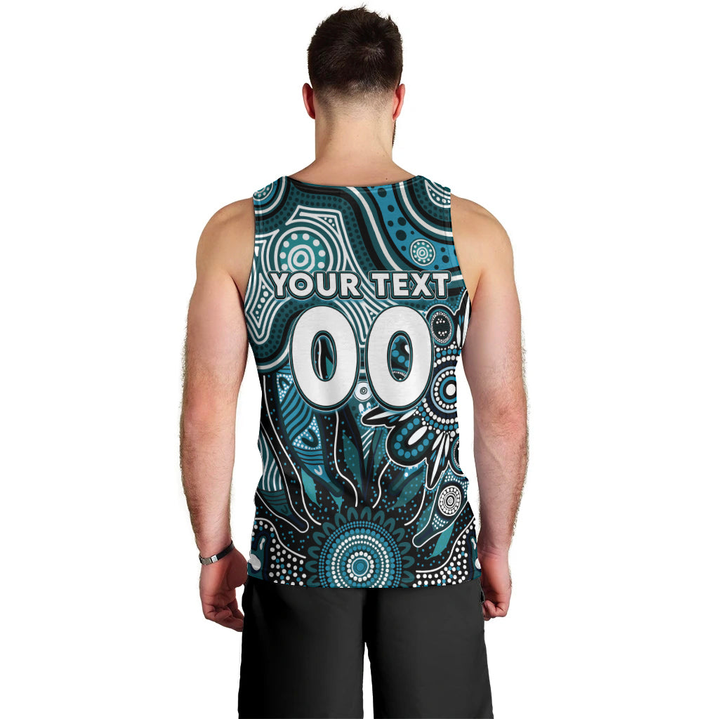 Personalised Power NAIDOC Week 2024 Men Tank Top Aussie Aboriginal Art