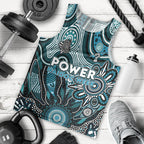 Personalised Power NAIDOC Week 2024 Men Tank Top Aussie Aboriginal Art