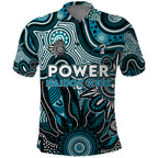 Personalised Power NAIDOC Week 2024 Polo Shirt Aussie Aboriginal Art