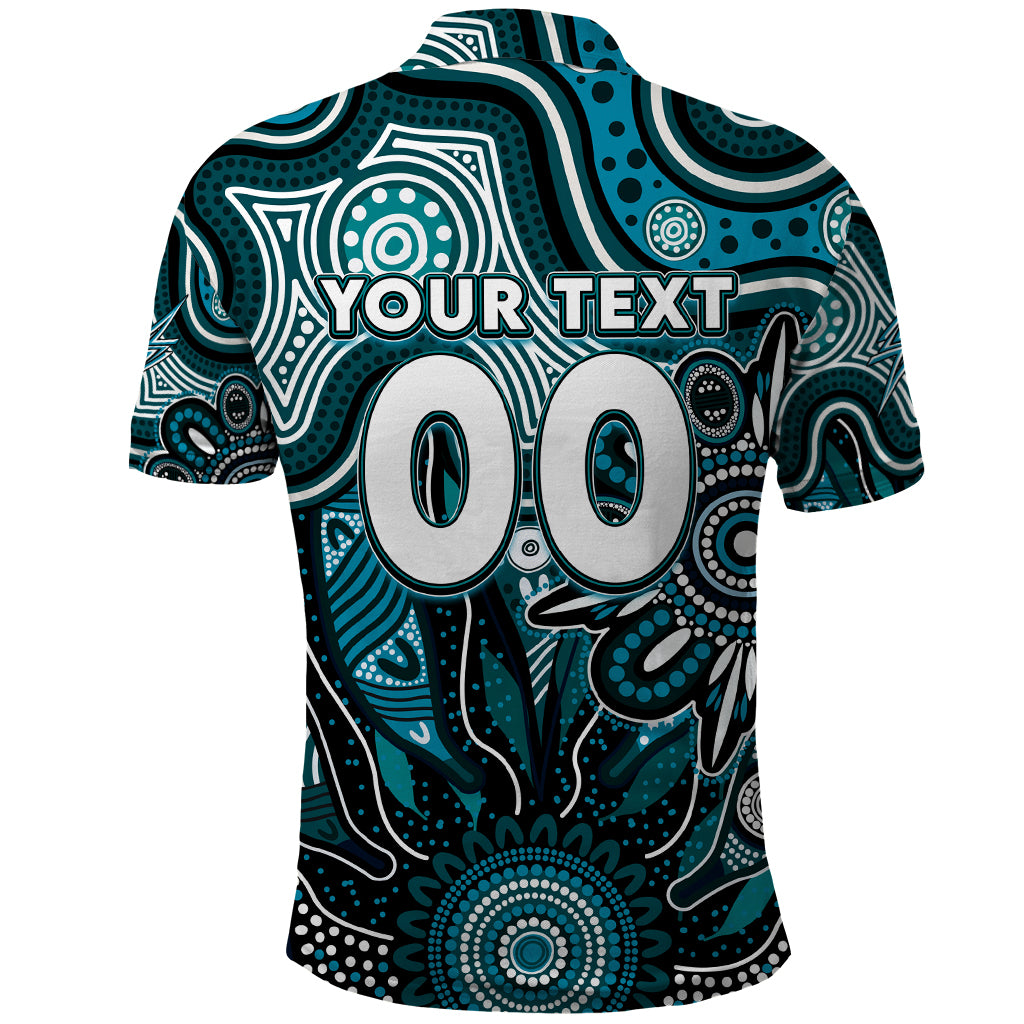 Personalised Power NAIDOC Week 2024 Polo Shirt Aussie Aboriginal Art