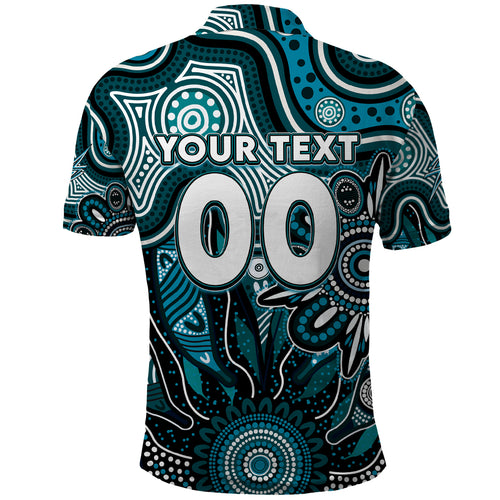 Personalised Power NAIDOC Week 2024 Polo Shirt Aussie Aboriginal Art