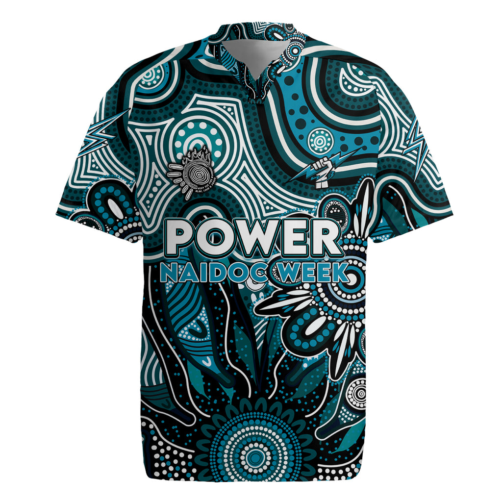 Personalised Power NAIDOC Week 2024 Rugby Jersey Aussie Aboriginal Art