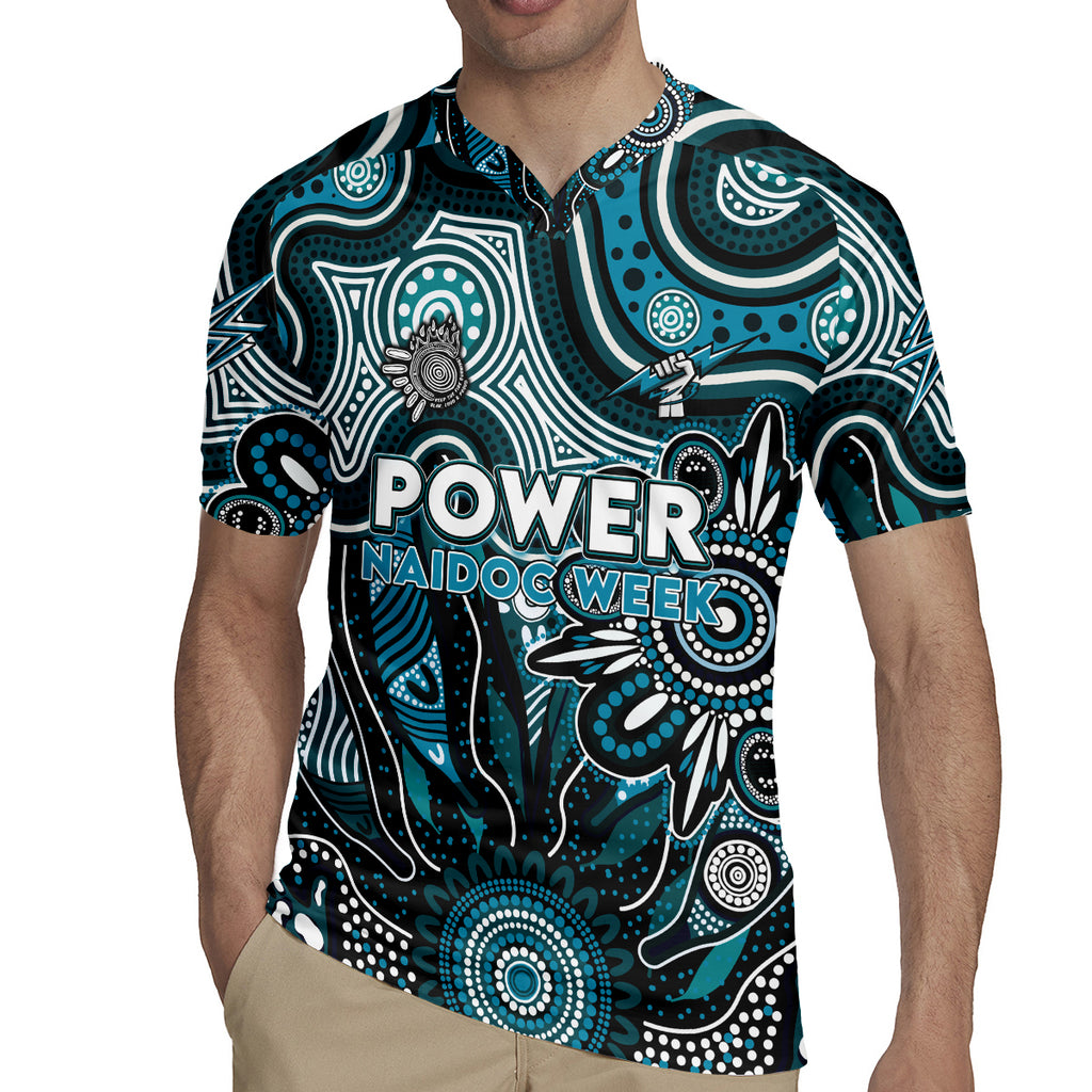 Personalised Power NAIDOC Week 2024 Rugby Jersey Aussie Aboriginal Art