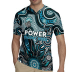 Personalised Power NAIDOC Week 2024 Rugby Jersey Aussie Aboriginal Art