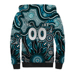 Personalised Power NAIDOC Week 2024 Sherpa Hoodie Aussie Aboriginal Art