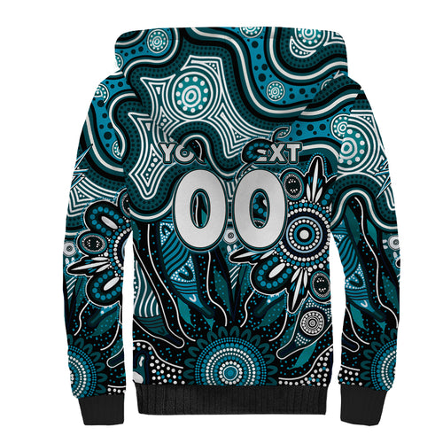 Personalised Power NAIDOC Week 2024 Sherpa Hoodie Aussie Aboriginal Art