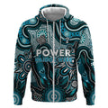 Personalised Power NAIDOC Week 2024 Zip Hoodie Aussie Aboriginal Art
