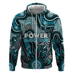 Personalised Power NAIDOC Week 2024 Zip Hoodie Aussie Aboriginal Art