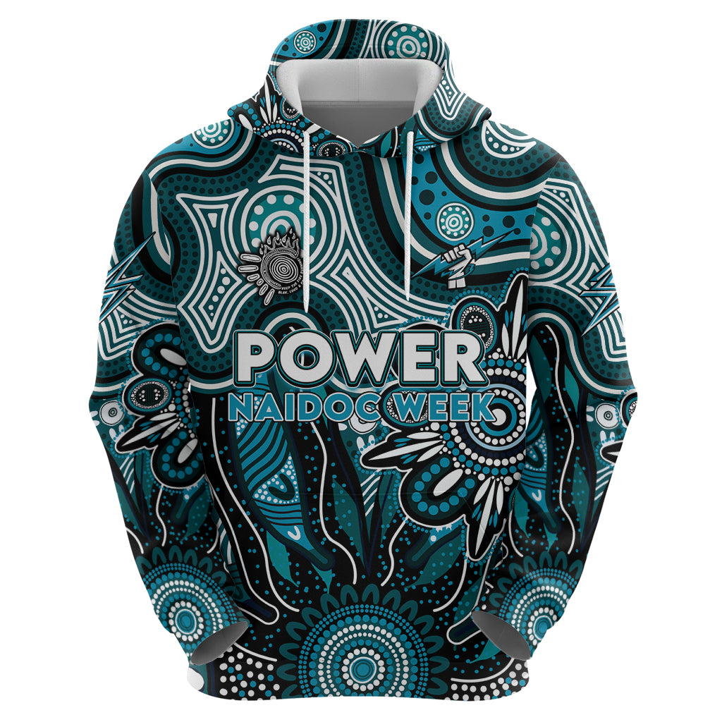 Personalised Power NAIDOC Week 2024 Zip Hoodie Aussie Aboriginal Art