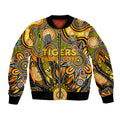 Personalised Tiger NAIDOC Week 2024 Bomber Jacket Aussie Aboriginal Art