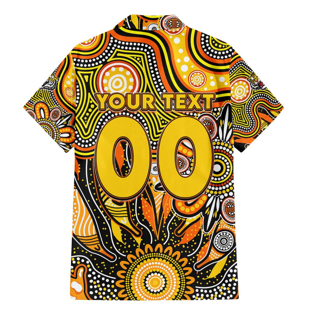 Personalised Tiger NAIDOC Week 2024 Family Matching Mermaid Dress and Hawaiian Shirt Aussie Aboriginal Art