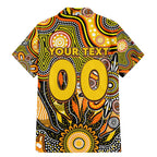 Personalised Tiger NAIDOC Week 2024 Family Matching Mermaid Dress and Hawaiian Shirt Aussie Aboriginal Art