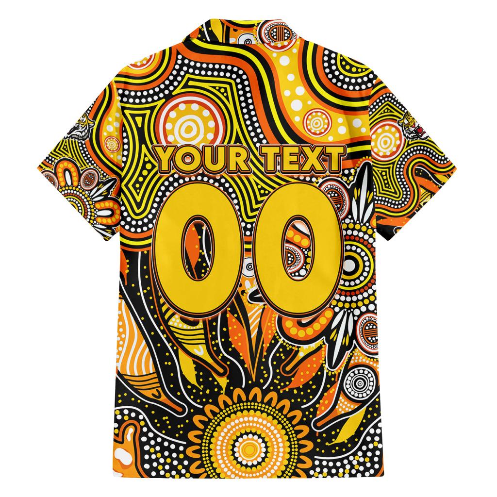 Personalised Tiger NAIDOC Week 2024 Family Matching Summer Maxi Dress and Hawaiian Shirt Aussie Aboriginal Art