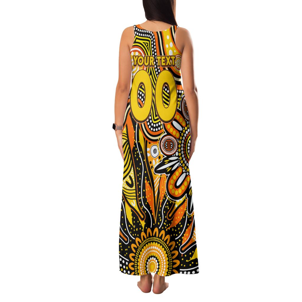 Personalised Tiger NAIDOC Week 2024 Family Matching Tank Maxi Dress and Hawaiian Shirt Aussie Aboriginal Art