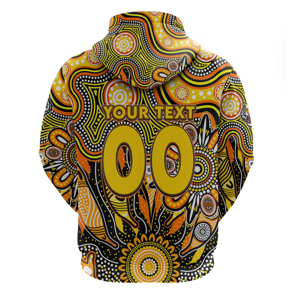 Personalised Tiger NAIDOC Week 2024 Hoodie Aussie Aboriginal Art