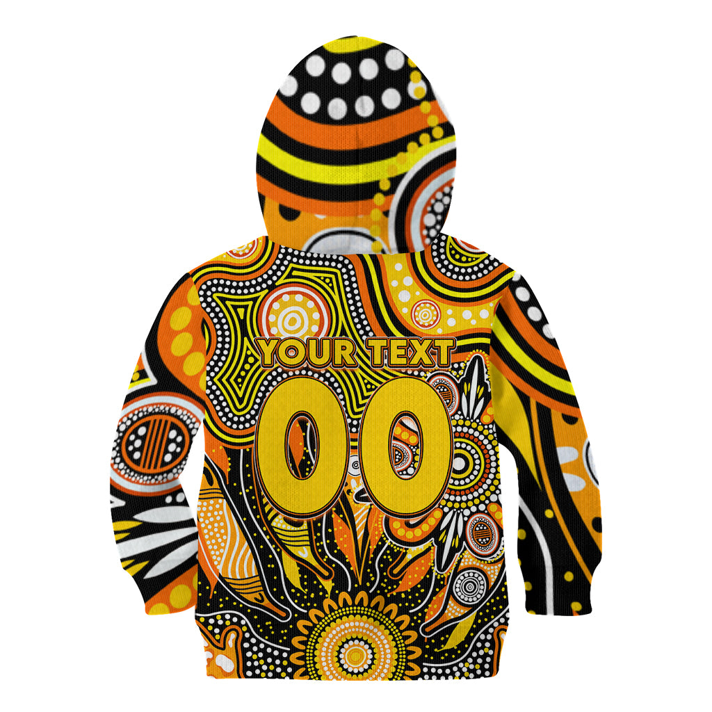 Personalised Tiger NAIDOC Week 2024 Kid Hoodie Aussie Aboriginal Art