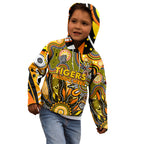Personalised Tiger NAIDOC Week 2024 Kid Hoodie Aussie Aboriginal Art