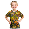 Personalised Tiger NAIDOC Week 2024 Kid T Shirt Aussie Aboriginal Art