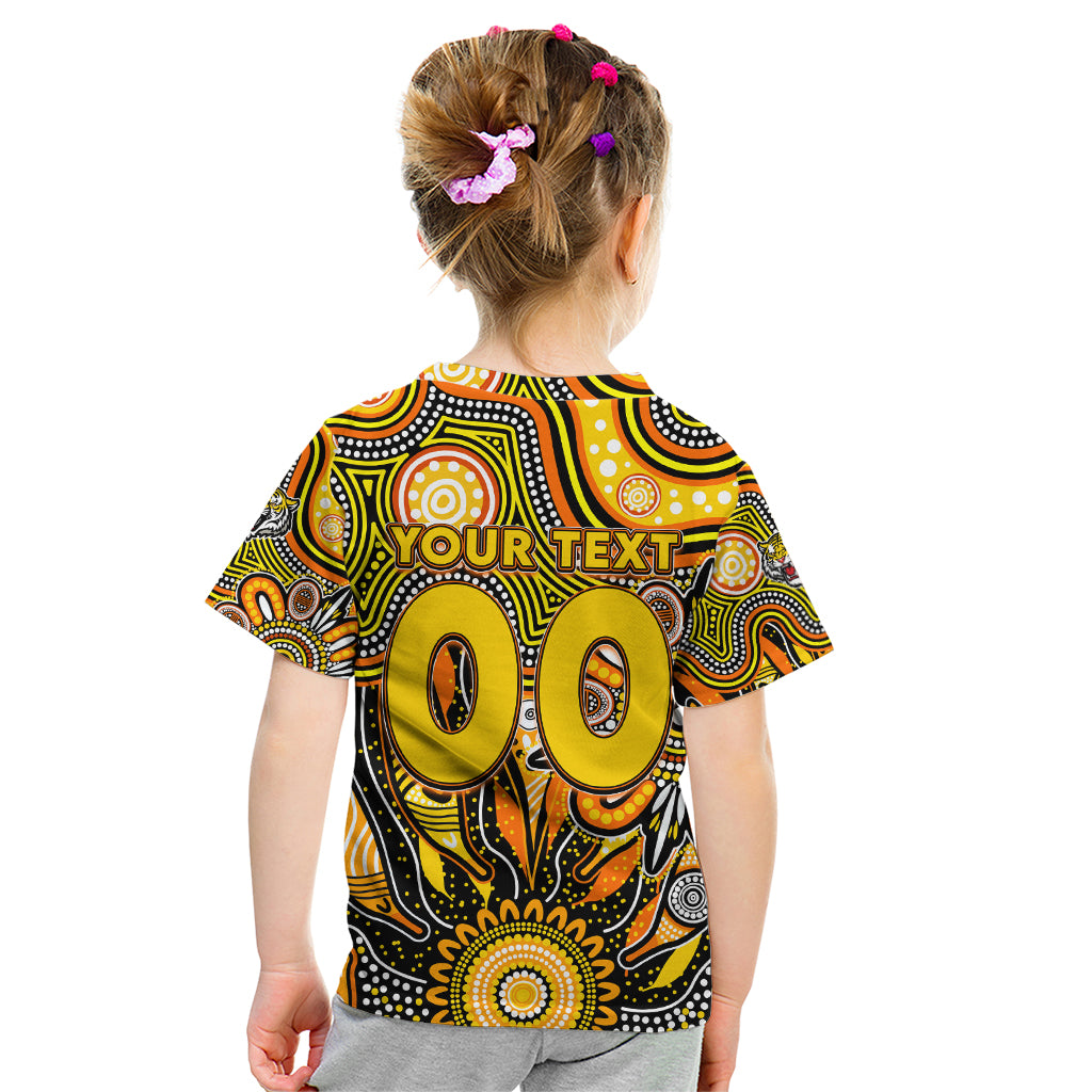 Personalised Tiger NAIDOC Week 2024 Kid T Shirt Aussie Aboriginal Art