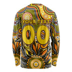 Personalised Tiger NAIDOC Week 2024 Long Sleeve Shirt Aussie Aboriginal Art