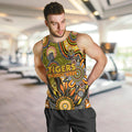 Personalised Tiger NAIDOC Week 2024 Men Tank Top Aussie Aboriginal Art