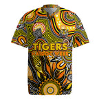 Personalised Tiger NAIDOC Week 2024 Rugby Jersey Aussie Aboriginal Art