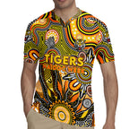 Personalised Tiger NAIDOC Week 2024 Rugby Jersey Aussie Aboriginal Art